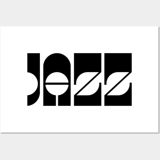 Jazz logo design Posters and Art